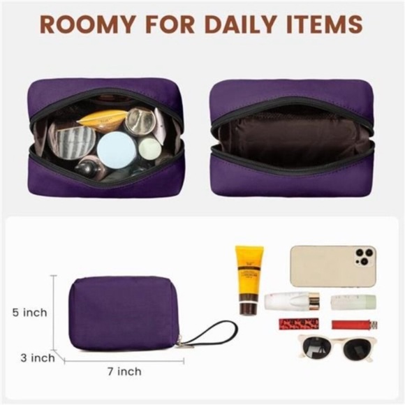 Laptop Tote Bag Large Capacity Lightweight Purple